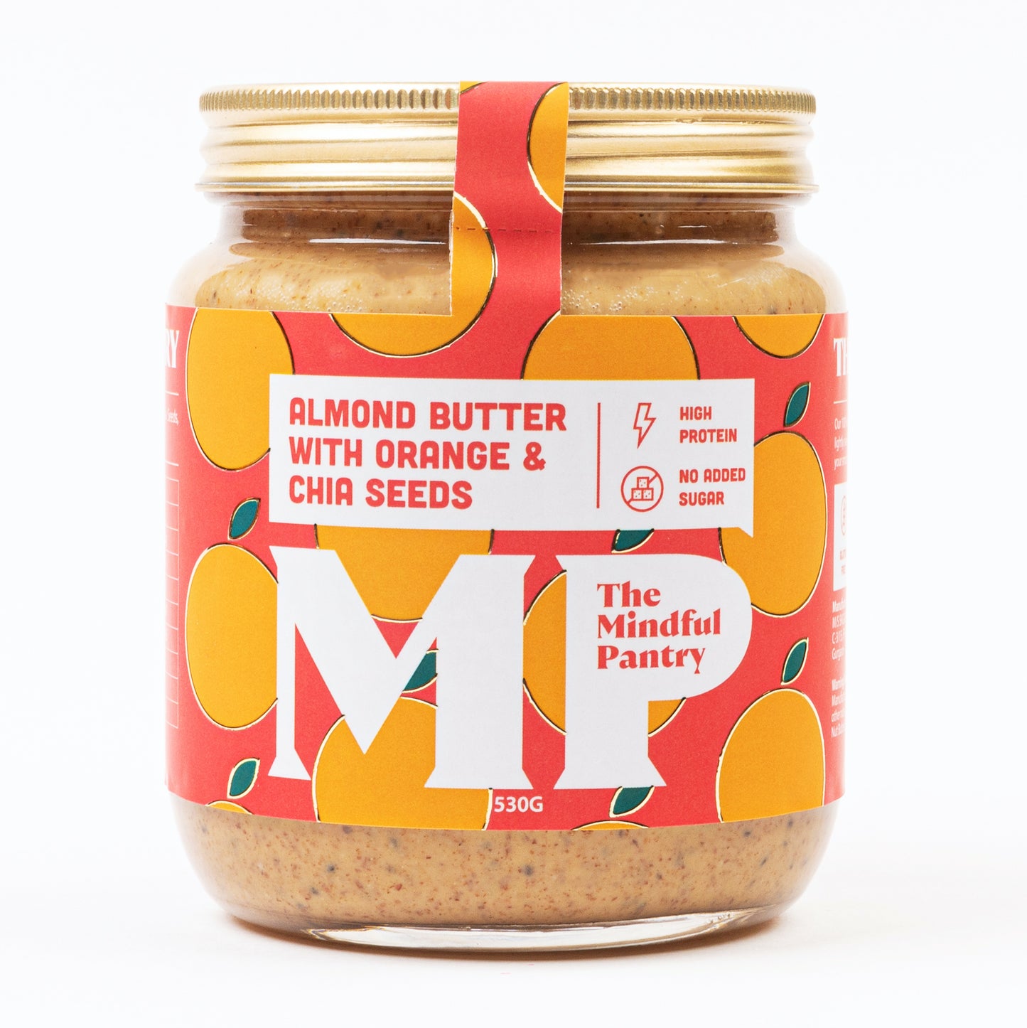 Almond Butter with Orange and Chia Seeds