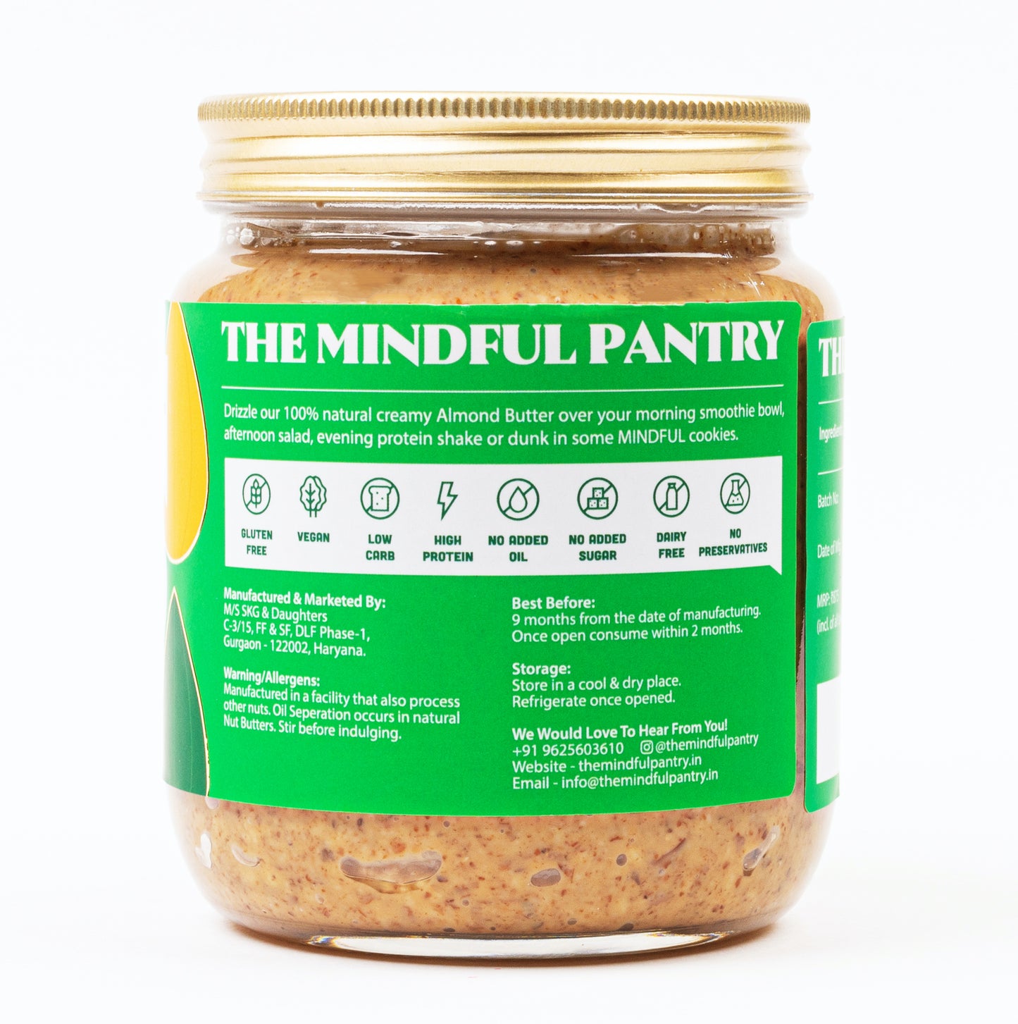 Almond Butter Oh So Crunchy