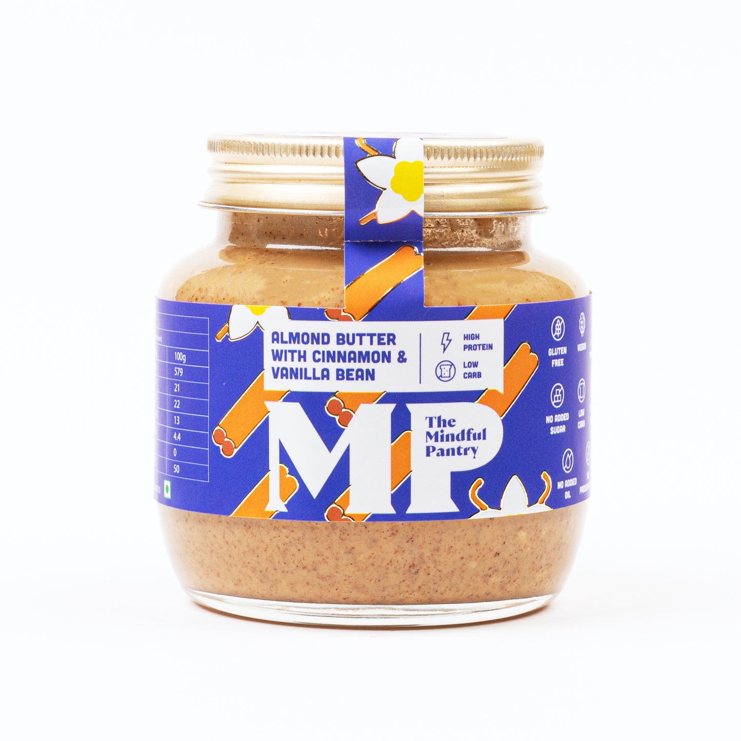 Almond Butter with Cinnamon and Vanilla Bean