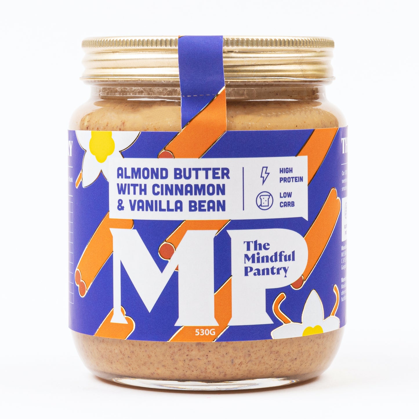 Almond Butter with Cinnamon and Vanilla Bean
