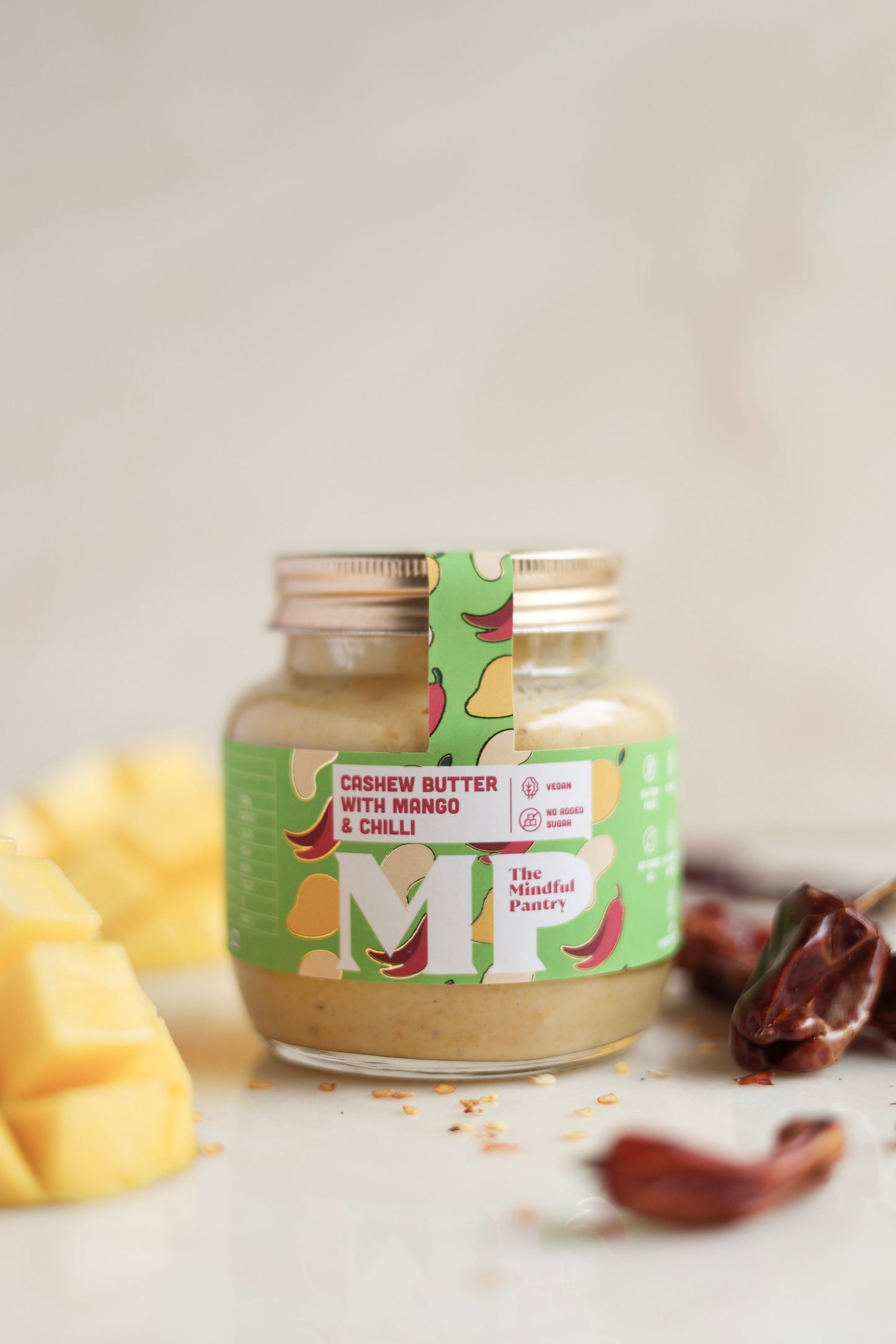 Cashew Butter with Mango and Chilli