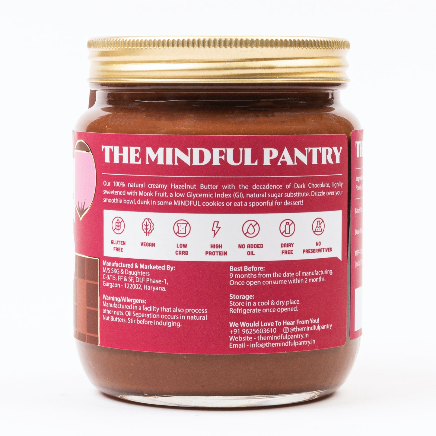 Hazelnut Butter with Chocolate