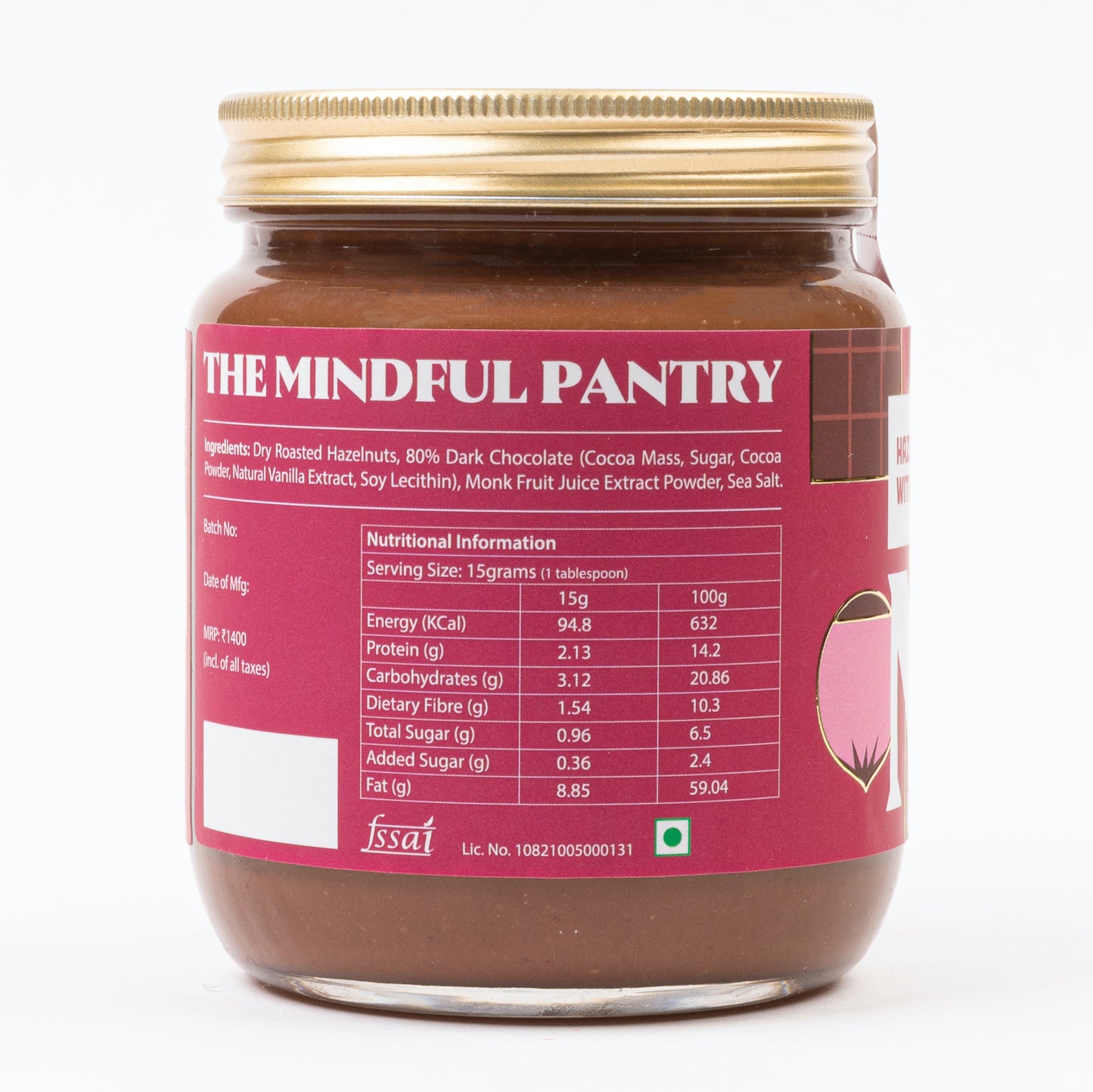Hazelnut Butter with Chocolate