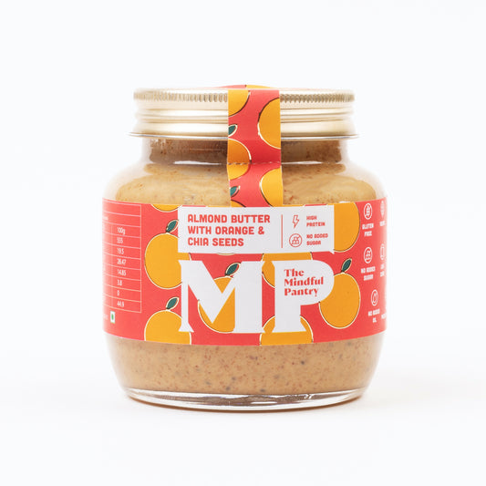 Almond Butter with Orange and Chia Seeds